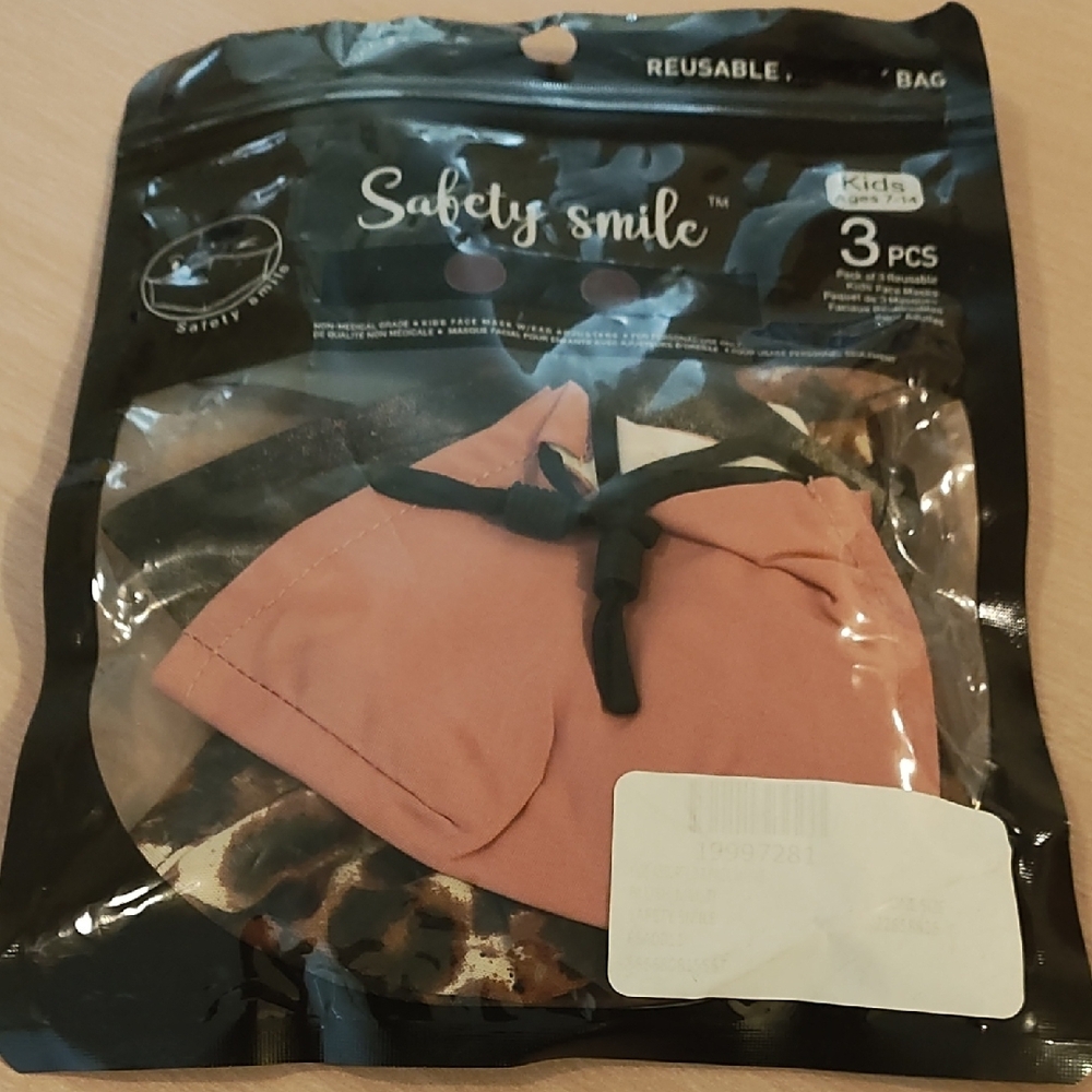 Safety Smile Kids Face Masks